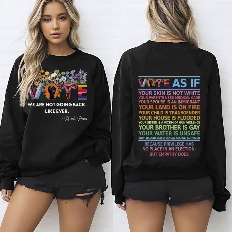 Vote As If Shirt,Custom Register Tee, Election Shirt,Voter T-Shirt, Voting Tee,Vote Gift, Equality Shirt, Pro Choice...