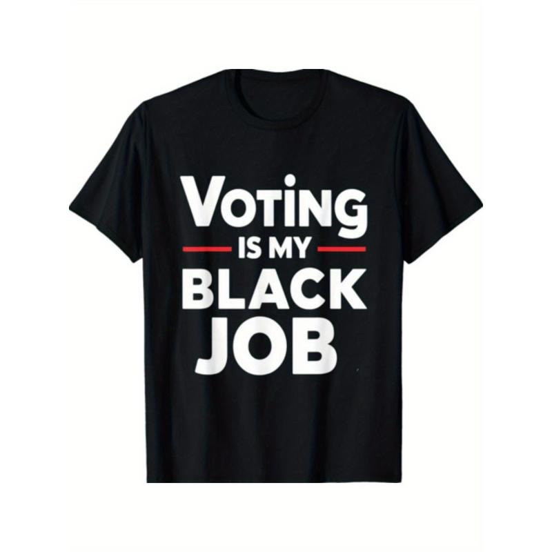 Voting Is My "Black Job" Funny T-Shirt Made in USA Hoodie, Sweatshirt | GrindPrints.com