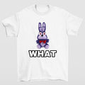 WHAT Ironic Funny FNAF Bonnie Plush Meme T-Shirt Highlighting Quirky and Relatable Humor Hoodie, Sweatshirt | GrindPrints.com