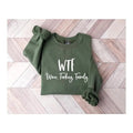 WTF Wine Turkey Family Sweatshirt,Funny Thanksgiving Sweatshirt,Thanksgiving Shirt,Funny Wine Drinking Sweatshirt,Funny...