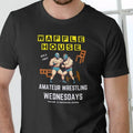 Waffle House Amateur Wrestling Wednesday Black Casual Top Wrestlers T-Shirts, Hoodie, Sweatshirt