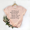 Wait Like Sarah Protect Like Rehab Trust Like Ruth Shirt, Christian, Religious Shirts, Bible Shirt, Religious Gifts,...