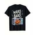Wake & Bake Turkey Feast Fun Thanksgiving Chef Gift Idea Themed Men's T-Shirt made in usastyle{n002}2 Hoodie, Sweatshirt