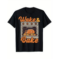 Wake Up Roast Turkey Feast Dinner Chef Funny Thanksgiving Men's T Shirt made in usa Hoodie, Sweatshirt | GrindPrints.com