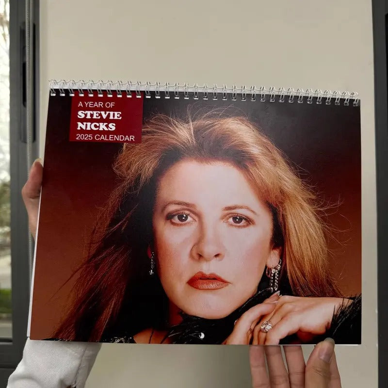 Wall Calendar Stevie Nicks 2025, Stevie Nicks Celebrity Merchandise, Unique Holiday Gift, New Year Gift, Fan Gift...