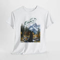 Wanderer Mountain Hiker Doglover Shirt Wanderlust Bergliebe Hiking with Dog Nature Lover Comfort Colors Unisex Cotton...