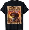 Wanted: El Squatcho, Bigfoot, and Sasquatch, Hide and Seek T-Shirt Hoodie, Sweatshirt | GrindPrints.com