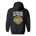 Warn A Brother Back Side Printed T-shirt Sweatshirt Hoodie