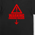 Warning Choking Hazard Cotton Casual Red Warning T-Shirts, Hoodie, Sweatshirt