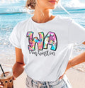 Washington Neon Splash DTF Transfers - THIS IS NOT A SHIRT Hoodie, Sweatshirt | GrindPrints.com