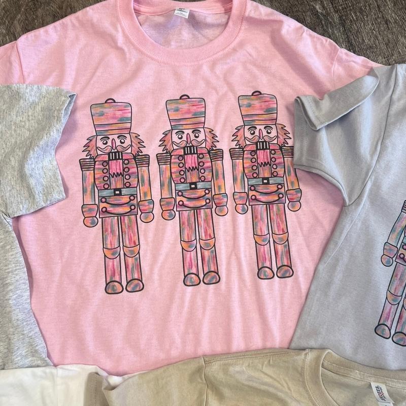 Watercolor Nutcracker T-Shirt Hoodie, Sweatshirt | GrindPrints.com