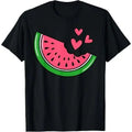 Watermelon Slice Melon Summer Vacation Season Fruit Lovers T-Shirt Made in USA Hoodie, Sweatshirt | GrindPrints.com
