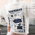 Waymaker Bible Verses Christian Hoodies Christian Apparel & Streetwear Women Christian Hoodies Religious Gift Christian...