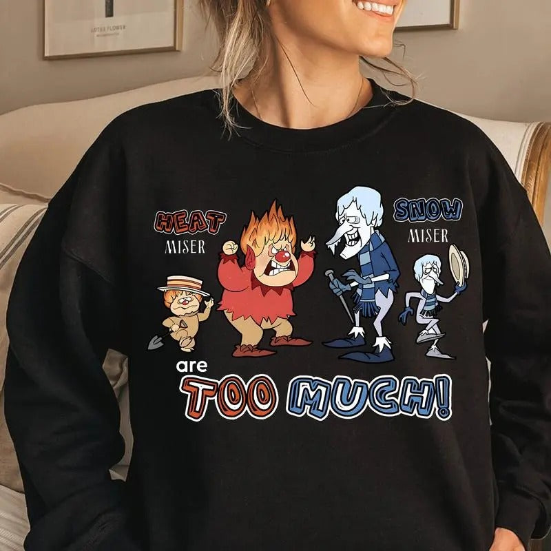 We Are T0o Muuch Christmas Movie Shirt, Merry Christmas Shirt, Xmas Gift Hoodie, Sweatshirt | GrindPrints.com