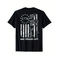 We The People Are Pissed Off" AR15 Graphic Tee - 100% Cotton, Casual Fit, Machine Washable - Men's Fashion T-Shirt made...