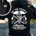 We The People Of America 2 Side Printed T-shirt - Crewneck Sweatshirt