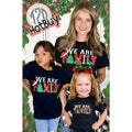 We are Family Christmas T-Shirt Hoodie, Sweatshirt | GrindPrints.com