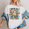 We're all Different But in This Class We Swim - THIS IS NOT A SHIRT Hoodie, Sweatshirt | GrindPrints.com