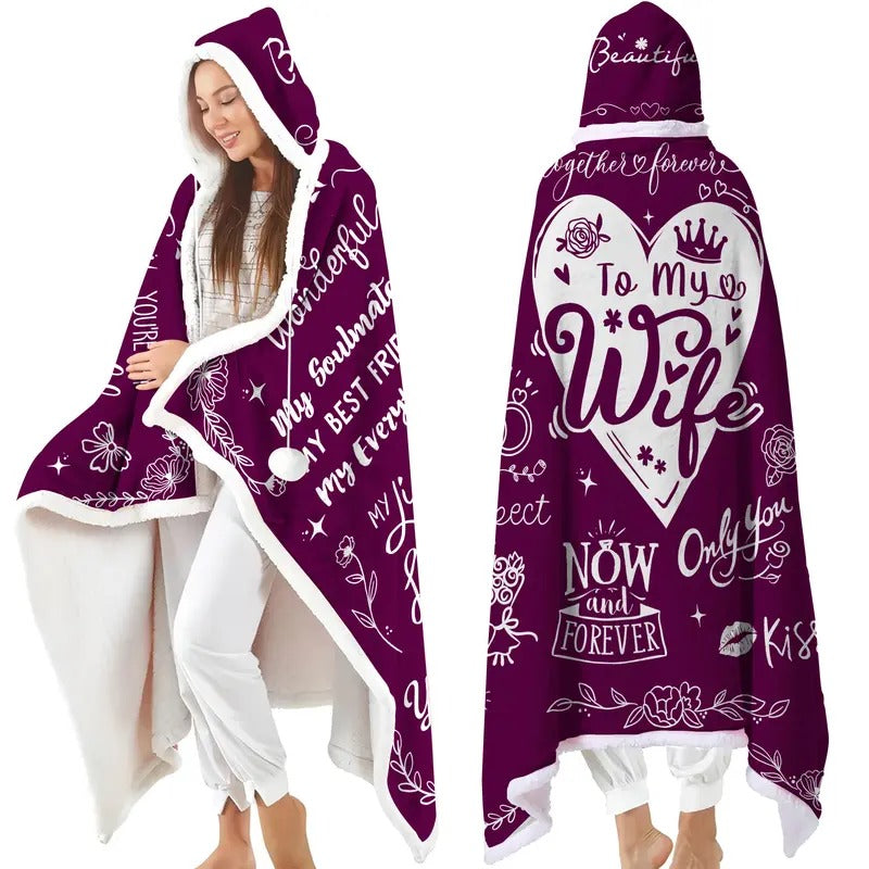 Wearable Blanket Hoodie