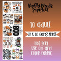 Wears Black Loves Halloween  DTF Transfer Gang Sheet, 22 x 60 T-Shirts, Hoodie, Sweatshirt | GrindPrints.com