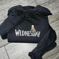 Wednesday embroidered sweater T-Shirts, Hoodie, Sweatshirt | GrindPrints.com