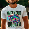Weekend Hooker Funny Fishing Funny Fishing Fisherman Outdoors Fishing Dad Camo Dad T-Shirts, Hoodie, Sweatshirt