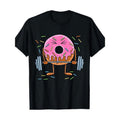 Weightlifting - Fun fitness workout Gym Donut Lover T-shirt, men's T-shirt Made in USA Hoodie, Sweatshirt | GrindPrints.com