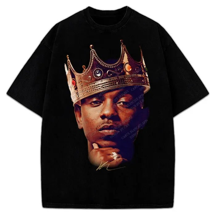 West Coast King T-Shirt Graphic Tee Crewneck Cotton Menswear Top Hoodie, Sweatshirt | GrindPrints.com