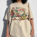 Western Cowboy Retro T-Shirt, Vintage 90s Country Shirt, Retro Farmer Tee, Rodeo Cowboy Shirt, Wild West Gift, Distressed...
