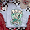 Western Feeling Lucky DTF Transfers - THIS IS NOT A SHIRT Hoodie, Sweatshirt | GrindPrints.com