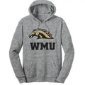 Western Michigan University Broncos Hooded Sweatshirt - Gray T-Shirts, Hoodie | GrindPrints.com