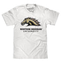Western Michigan University Broncos T-Shirt - White Hoodie, Sweatshirt | GrindPrints.com