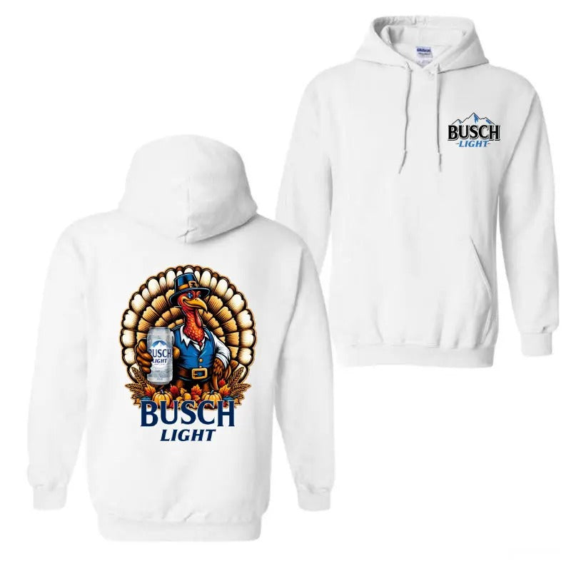 Western Turkey Buscch Light 2 Side Hoodie, Buscch Light Shirt, Thanksgiving Sweatshirt, Christmas Vacation Shirt, For...