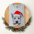 Westie, West Highland White Terrier, Santa, Dog, Christmas, Dog Lover, Pet T-Shirt, Soft Style Tee, Women's Graphic...