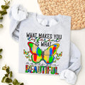 What Makes You Different Is What Makes You Beautiful DTF Transfers - THIS IS NOT A SHIRT Hoodie, Sweatshirt | GrindPrints.com