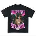 What The Sigma Chief Reindeer Keef Kitty Christmas Pink Graphic Rap Tee Shirt Streetwear Menswear Top Hoodie, Sweatshirt