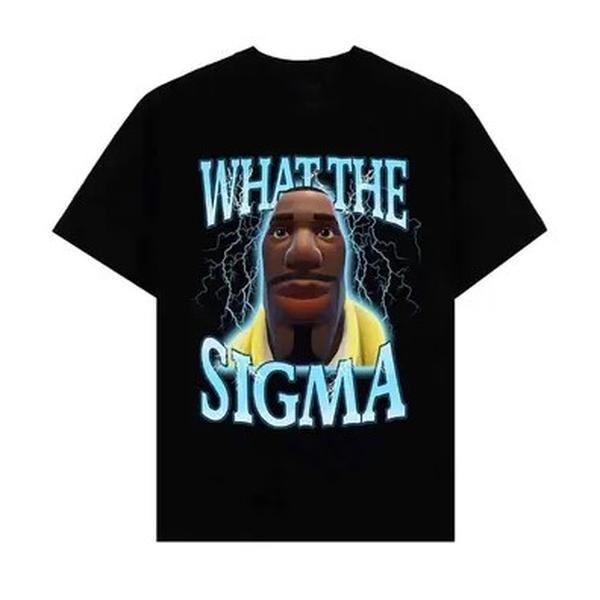 What The Sigma Meme Shirt Funny Gift Idea TShirt Hoodie, Sweatshirt | GrindPrints.com
