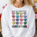 What We Learn From Black History Sweater, Black Lives Matters, Juneteenth, Melanin Freedom History Shirt Hoodie, Sweatshirt