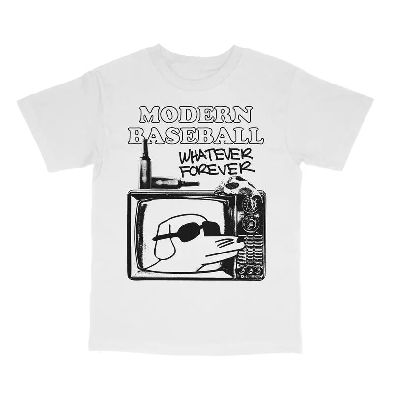 Whatever Forever Modern Baseball Custom Printed T-Shirt Hoodie, Sweatshirt | GrindPrints.com
