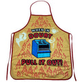 When In Doubt Pull It Out Apron Funny Oven Baking Cooking Graphic Kitchen Smock Funny Graphic Kitchenwear Funny Food ...