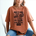 When Comes My Children I Will Smile My Mugshot Shirt Funny Mom Cool Moms Printed Mama Comfort Shirts Soft Fabric Shirt Mom Tops Womenswear Cotton Fabric Relaxed Fit Chic T-Shirts, Hoodie, Sweatshirt