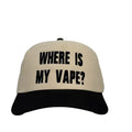 Where Is My Vape Snapback Custom Embroidered T-Shirts, Hoodie, Sweatshirt | GrindPrints.com