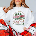 White Christmas Hoodie Columbia Inn Pine Tree Vermont Christmas Sweatshirt, Christmas Movie Sweatshirt, A White Xmas...