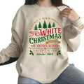White Christmas Movie 1954 T-shirt Sweatshirt Hoodie, Christmas Movie Shirt, Sisters Sisters White Christmas Hoodie, Gift...