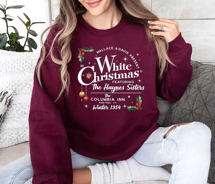 White Movies Haynes Sisters White Movie 1954 Wallace Davis T-Shirts, Hoodie, Sweatshirt