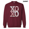 White Sequin XOXO Patch Sweatshirt T-Shirts, Hoodie | GrindPrints.com