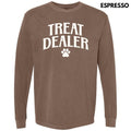 White Treat Dealer Long Sleeve Comfort Colors T-Shirt 'NLB' Hoodie, Sweatshirt | GrindPrints.com