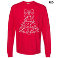 White Tree PUFF Long Sleeve Comfort Colors T-Shirt Hoodie, Sweatshirt | GrindPrints.com