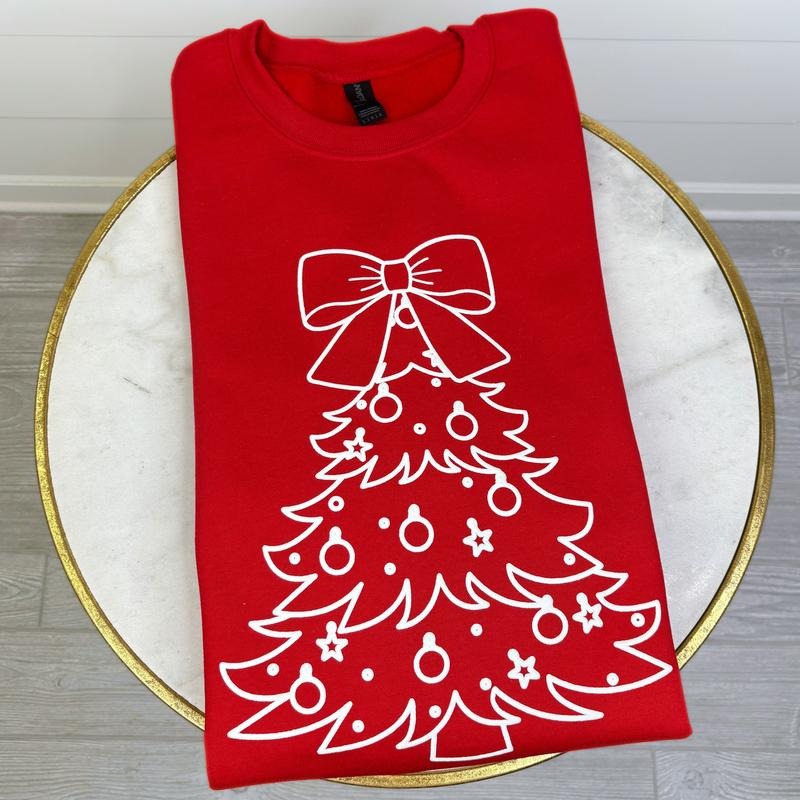 White Tree PUFF Sweatshirt T-Shirts, Hoodie | GrindPrints.com