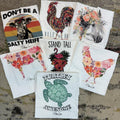 Piper Lou Grab Bags, Proudly Printed In The USA, Tee / Tank / V Neck / Crewneck Grey / White, #sassy #cute #colorprint...
